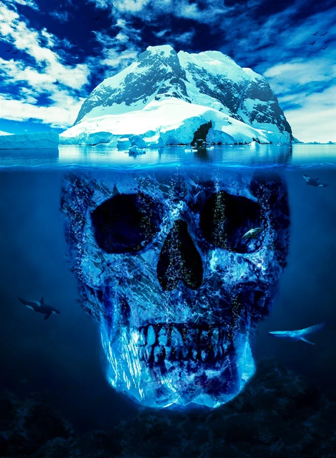Постер коллаж "Iceberg"